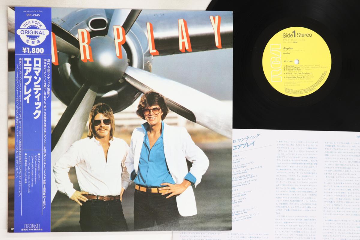 

LP Record AIRPLAY - Airplay RPL2145 RCA 1986 Japan Obi Rock Used