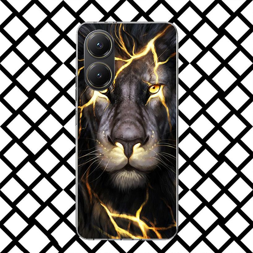 

Lion Male Cub King Phone Case for Xiaomi Poco F7 Ultra X7 X6 X5 Pro X4 Gt M8 M7 Redmi 15 15C 13 13C 12 12C Soft Cover Fundas Poc Redmi 12
