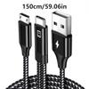Durability OTG Adapter Cable Featuring Type C USB Port for Seamlessly Device Connection Fast Charging Cable 150cm