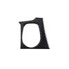 Carbon Fiber Car Ignition Switch Engine Start Stop Button Keyhole Ring Cover Trim Sticker For BMW 3 Series F30 Car Accessories