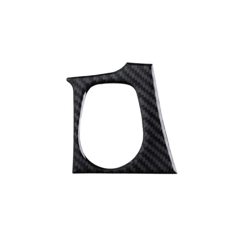 Carbon Fiber Car Ignition Switch Engine Start Stop Button Keyhole Ring Cover Trim Sticker For BMW 3 Series F30 Car Accessories