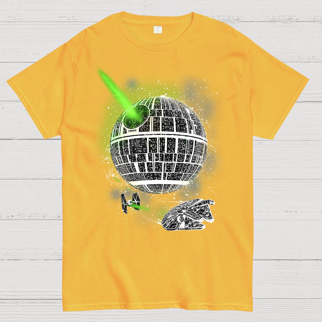 Dark Side Of The Glow! Unisex 100% Cotton Summer Casual Cool Loose T-Shirt