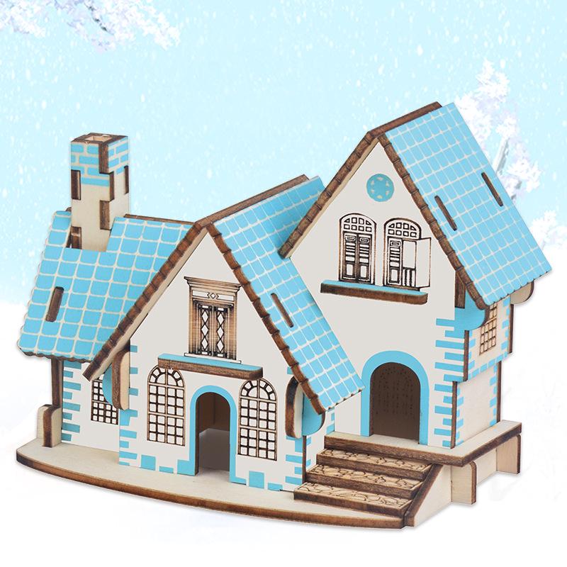 3D Holzpuzzle Modellspielzeug für Kinder ab 6 Jahren - Handgefertigtes Lernspielzeug