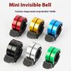 1 Invisible High-Pitch Bicycle Bell - Durable Aluminum Alloy, Available In Multiple Colors, Suitable For Mountain Bikes
