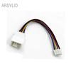 4Pin Fan Adapter Cable Convert Extension Cords VGA Card Micro 4Pin to Mini 4Pin Fan 11cm Support Temperature Adjustment