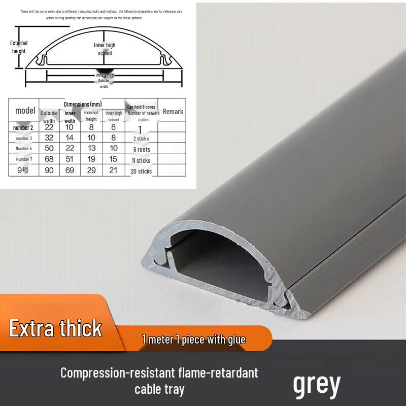 

Laiming No. 5 PVC Floor Cable Duct