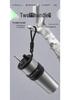 316 Stainless Steel Thermos Cup with Straw - Large Capacity, High Aesthetic Design for Coffee and Cold Drinks, Perfect Gift