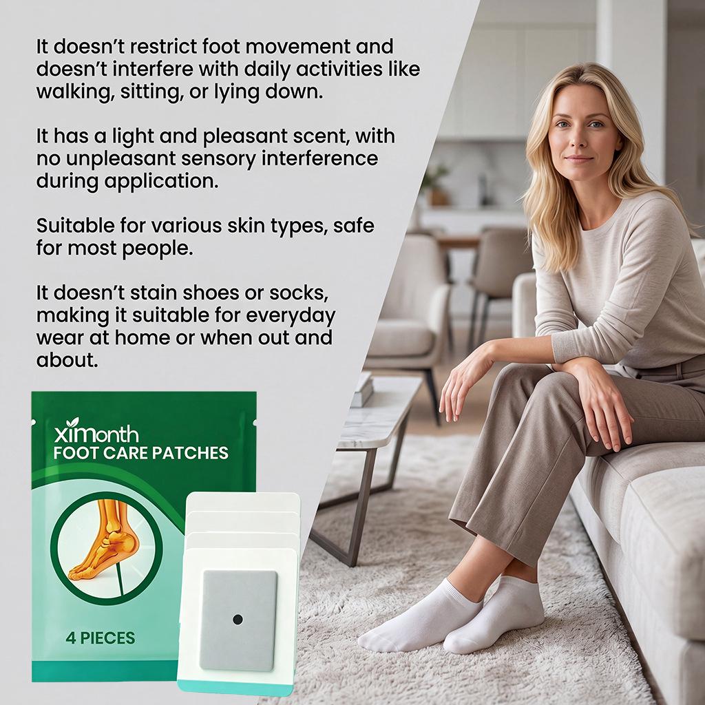 XIMONTH Gentle Foot Care Patches - Moisturize & Smooth for Comfort