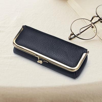 Bolsa para gafas Estuche para gafas para artículos pequeños Lápiz de cejas Exterior Interior