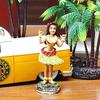 Dashboard Hula Doll Mini [Shaka Girl] #40851 Hawaiian Goods Souvenir Hula Girl American Goods American Goods