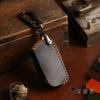 Leather Protector Shell Set for GAC Trumpchi GS4 GS5 GS6 Flip Folding 3 Buttons Remote Car Key Cover Case Keychain Accessories