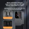 4.3-Inch Display Screen, Smart Video Doorbell, Wireless Electronic Cat Eye Surveillance Camera, Intercom Video, No Punching