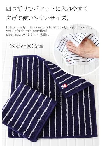 Imaa Imabari Asciugamano Mano Set da 6 Pezzi Cotone 100 Made Japan 25cm Confezione Sottovuoto Compressa F Assortimento 6 Pezzi