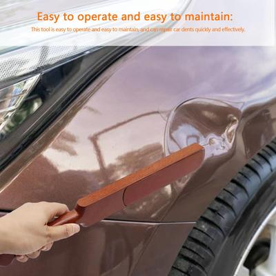 Car Dent Repair Tools Comfortable Wooden Hammer With Grip Body Repair Dent Removal Tools For Mechanics Truck ATV Motorcycle Boat