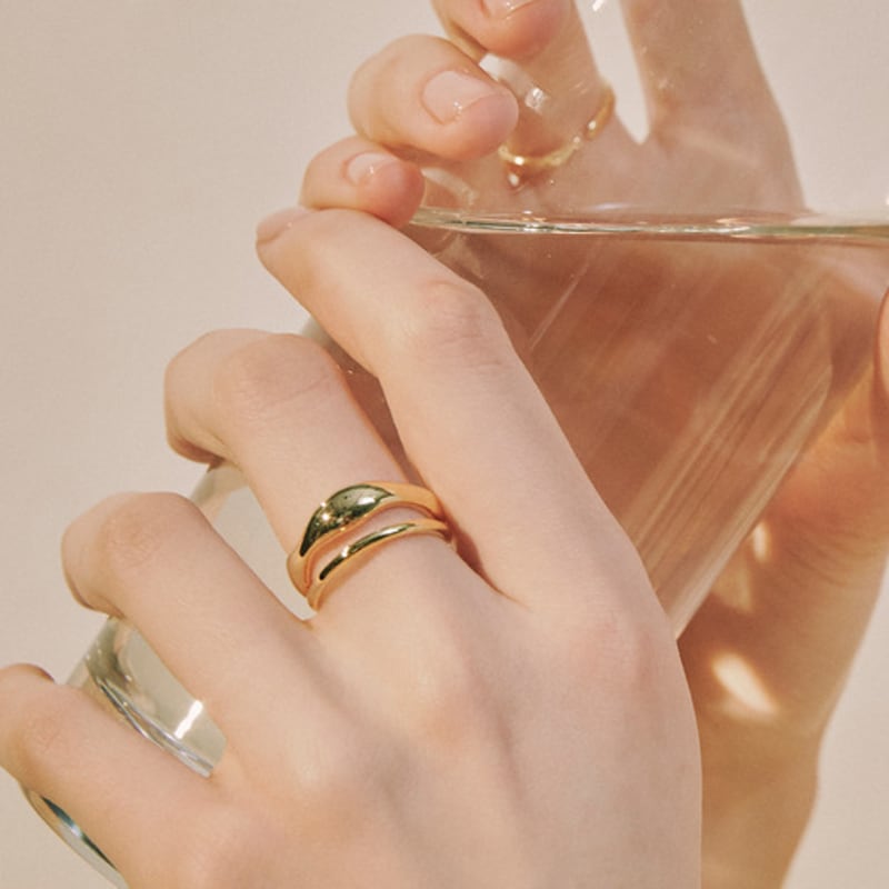 Hei BOLD TWO LINES RING