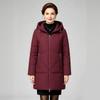 XL large size winter new mother outfit fashionable versatile foreign style cotton-padded clothes loose cotton-padded jackets women's jackets women's