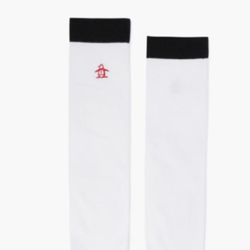Munsingwear Women Basic Knee High Socks White Mr122lso11