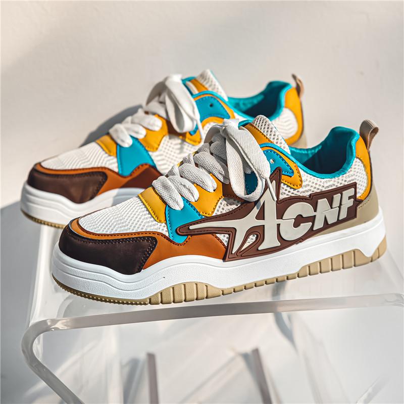 Original Fashion Casual Sneakers Men Letter Designer Sneakers Man Breathable Chunky Skateboard Shoes Men zapatillas informales