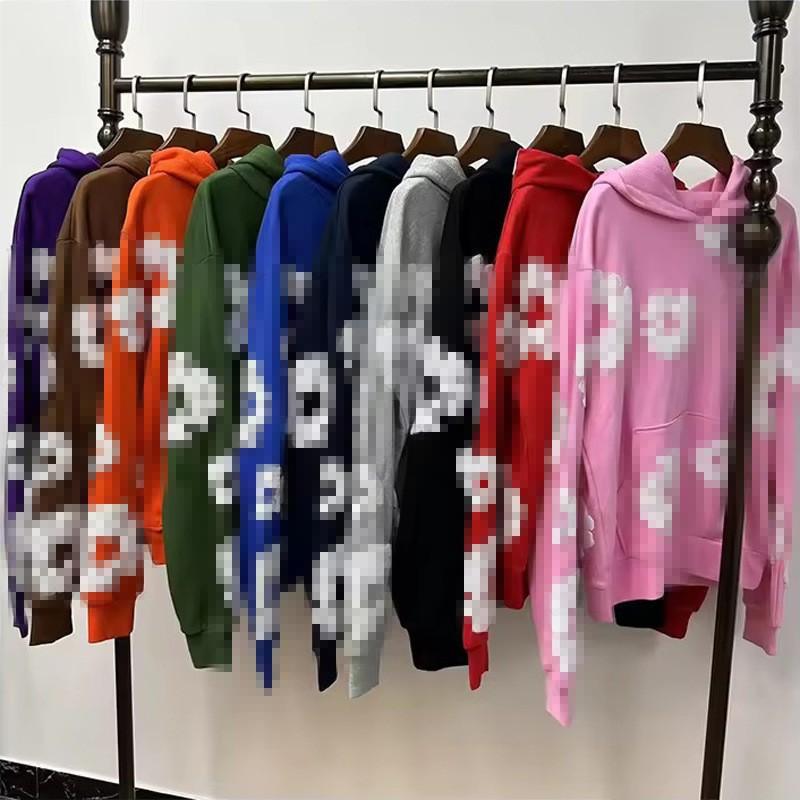 Mens Streetwear Hoodie Cotton Blend Sweatshirt Couple Casual Hip Hop Pullover