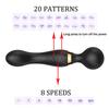Vibrator Wand,Adult Sex Toy Wand, G Spot Dildo, Clit Vibrator, Sex Vibrators,Clitoris Stimulation,with 8 Speeds & 20 Patterns, F