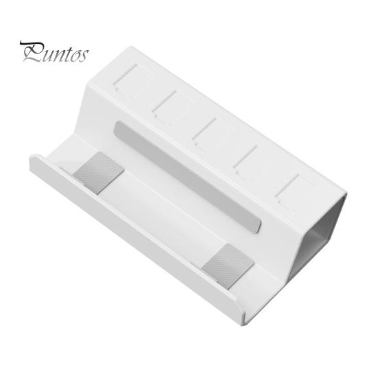 

Кронштейн игровой консоли, противоскользящий из алюминиевого сплава, 5 слотов для карт, портативная игровая консоль, настольный кронштейн, держатель игровой подставки для ROG Ally для SteamDeck для белый