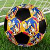 Sonic the Hedgehog2 Soccer Ball Colorful All Ages Machine Stitched PVC Competition Ready Durable High-Bounce.SIZE5