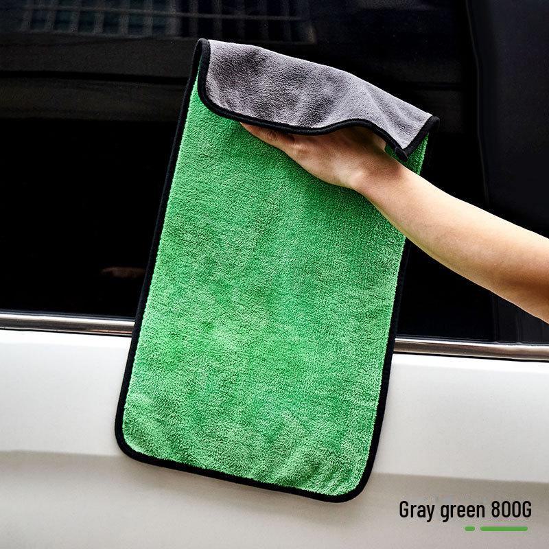 Dickes, saugfähiges Korallenfleece Autowaschtuch - Ideal für Tankstellen & Autoreinigung
