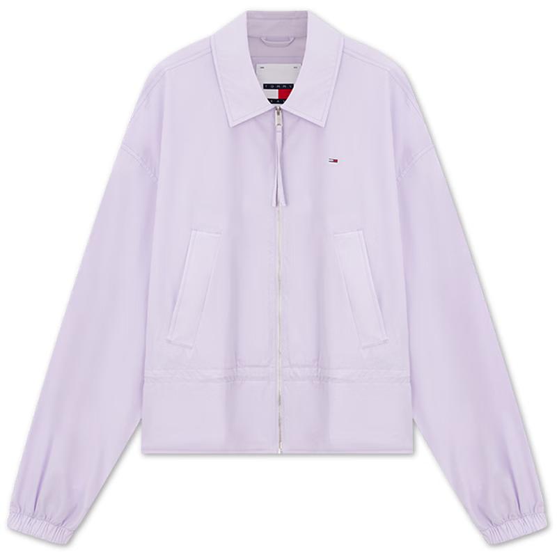 

TOMMY JEANS Women s Loose Retro Drawstring Waist Jacket M