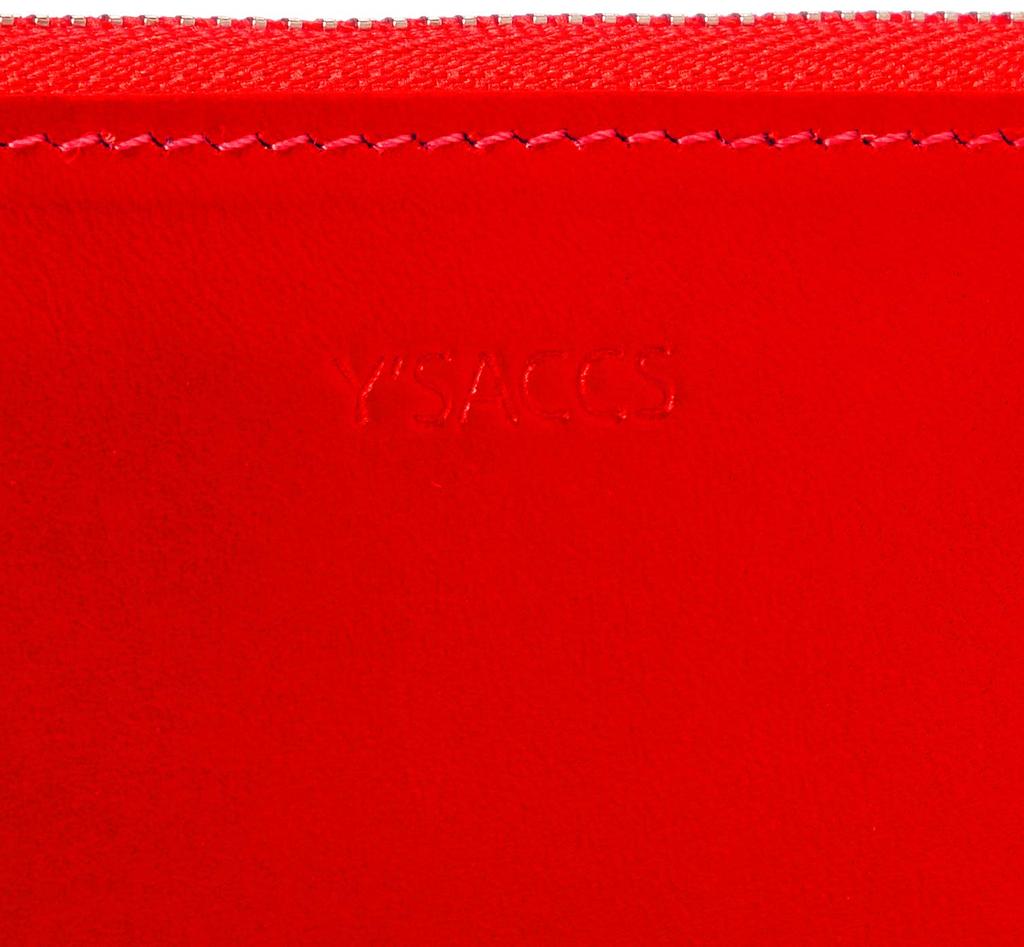 Japanisches Rindsleder Fragment Etui Rot [Isaac] Y01-11-02