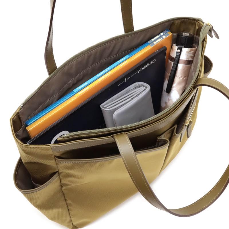 LANVIN COLLECTION Pochette Tote Bag Olive 61-6005 Women's