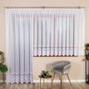 MODESTA - Ready-made Jacquard Curtain with a Straight Hem - 200x250 Cm - White