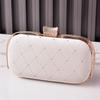 Women's Quilted Handbag Black Velvet Evening Party Bag Vintage Luxury Designer Diamond Clutch Crossbody Shoulder Wallet for Lady