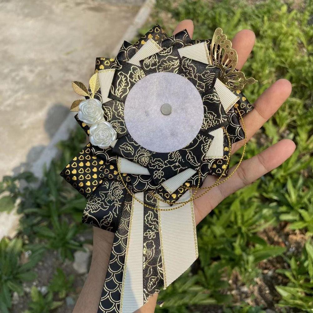 Lehký držák na anime odznaky Šikmá ocasní stuha Ozdoba na batoh JK doplňky