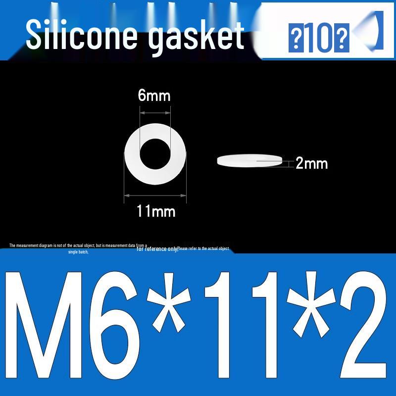 Silicone High-Temp Waterproof Gasket & Shock Absorbing Seal Pad