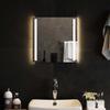 Vidaxl LED Bathroom Mirror, 40X40 Cm