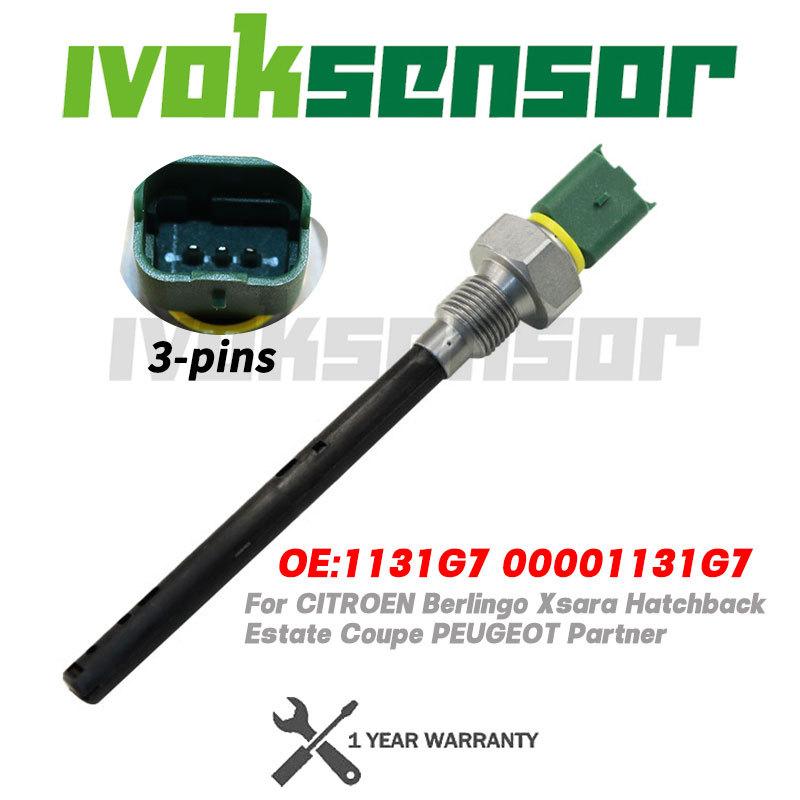 3pins Engine Oil Level Sensor For CITROEN Berlingo Xsara Hatchback Estate Coupe PEUGEOT Partner 1996-2015 1131G7 00001131G7