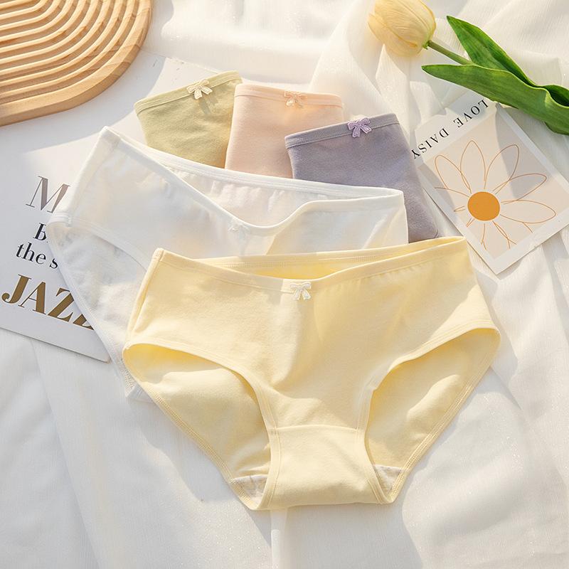 Mid Waist Simple and Comfortable Women’s Panties