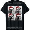 Christmas Chow Chow Dog Lover Funny Xmas Pet Dogs T Shirts Men Cotton Streetwear Tee Shirt Short Sleeve Unisex Loose Clothing