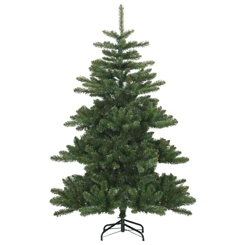 Artificial Foldable Christmas Tree Green 150 cm PVC and Steel