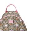 Gucci X Yuko Higuchi Limited Edition Monogram Print Fabric Backpack Kids Backpacks Ebony Pink 271327-22FAN-8298