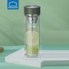 LLG629 Double-Layer Tea Infuser Glass Bottle