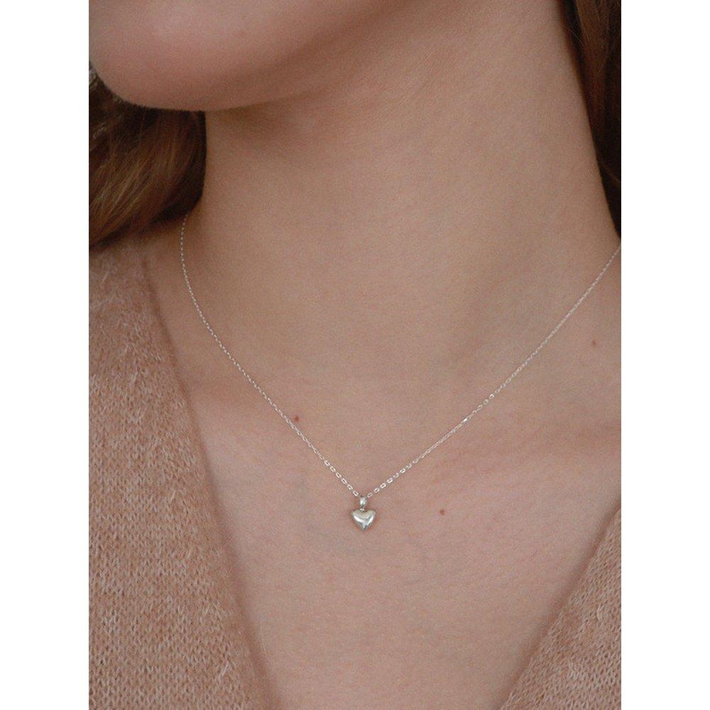 Silver Petit Heart Necklace