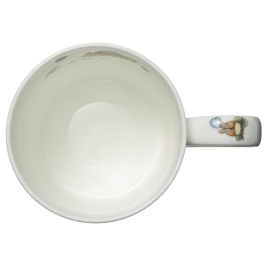 Noritake Mug 400cc My Neighbor Totoro Big Puffer Edition Microwave Safe 1 Piece Bone China Dog's 4660-1J/T97265