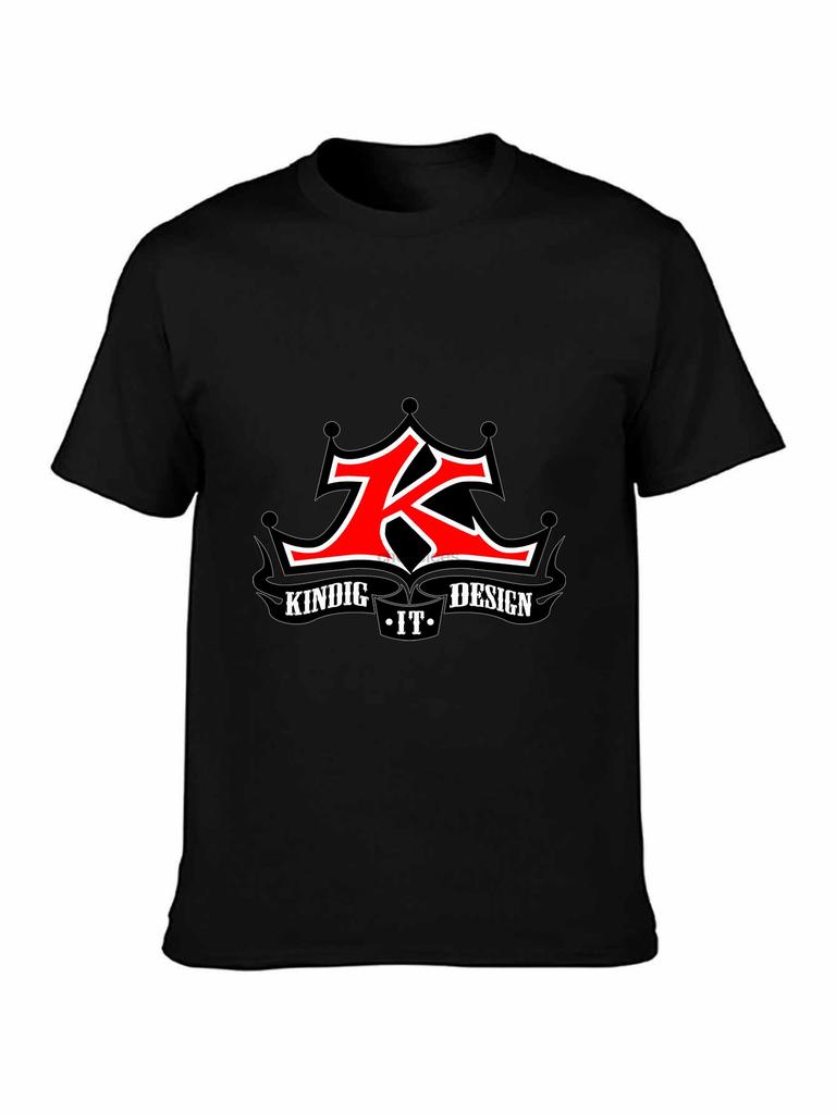 T-shirt con Stampa Grafica Kindig It Design