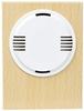 Lemnos Duo PTH10-23 GY Analog Thermo-Hygrometer with Natural Wood Grain, Gray