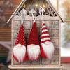 Handmade Charming Knitted Doll Hangings For Holiday Decorations Set Of Styles Three