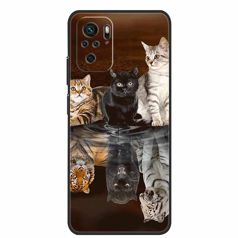 Für Xiaomi Poco M5s Hülle Luxus TPU Weiches Silikon Handy Rückseite für PocoM5s Stoßfest Blumen Niedliche Cartoon Blumen Neue Hülle