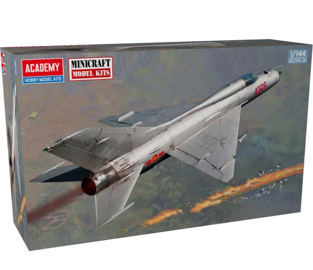 Academy Fishbed D Plastic Model Kit 12664 1/144 MiG-21PF