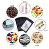 100Pcs Self Closing Bags for Gift Packaging Sealable Clear Jewelry Storage Pouches Small Item Organization Supplies