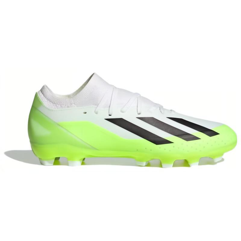 adidas X Crazyfast.3 Ag 'White Green Black' Sneakers ID9344